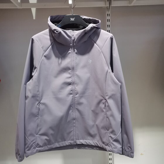 
361 Degrees 2026 Spring New Velvet Lined Windbreaker Sports Casual Hooded Women's Fashion Jacket 562614603