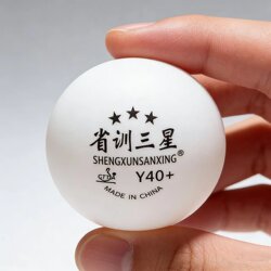 Official Standard 40-Star Training Balls for the Samsung Table Tennis Competition, Made from Durable Materials, Specifically Designed for Club Use