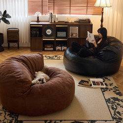 Small Single Sofa for Bedroom, Lazy Sofa for Living Room, Human Dog Bed, Balcony Leisure Recliner, Small Sofa, Tatami