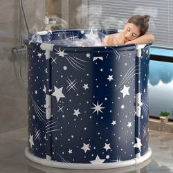 Foldable Bath Tub for Adults, Children's Home Full-Body Bath Tub, Bathtub, Bathing Basin, Bath Tub, Adult Bathing Essential