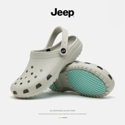 JEEP Jeep Crocs Nam Mùa Hè Mới Chống Trơn Trượt Chống Mài Mòn Thời Trang Áo Khoác Ngoài Giày Đi Biển Dép Đế Mềm giay đi biển