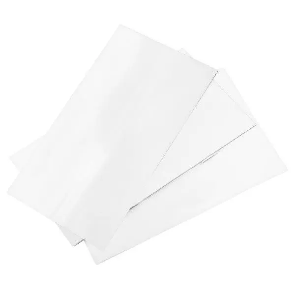 8x12 Inch Sublimation Shrink Wrap Sleeves, 60 Pcs White