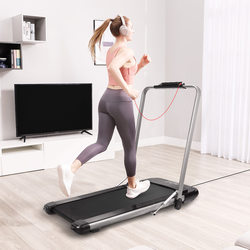 Household Model Ultra-Quiet Foldable Electric Treadmill Walking Machine Foldable Flat Treadmill Walking Pad/