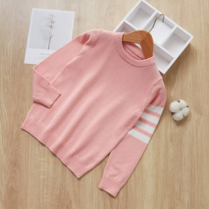 
Girls Sweater Spring and Autumn Thin Section 2026 Autumn New Girls Knitted Sweater Children Boys Middle and Large Children Pullover Women