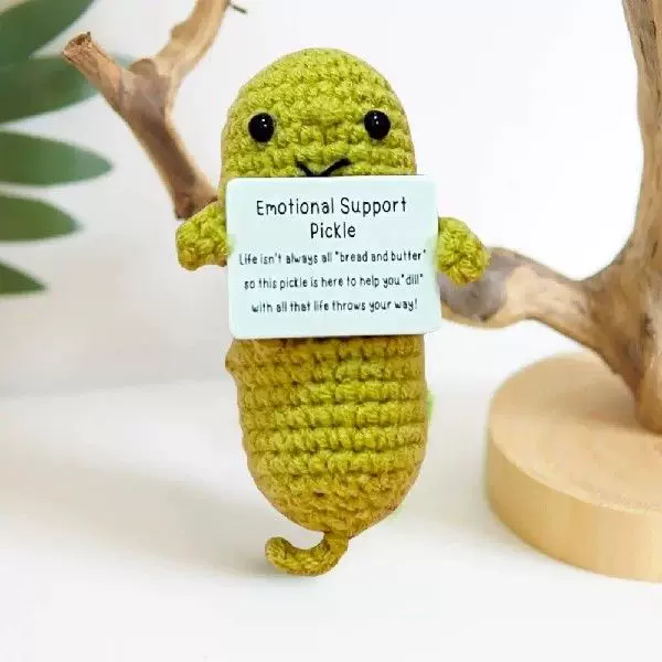 Support Pickle Plushie