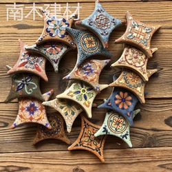 Rounded Corner 500 Antique-Style Brick Corner Tile, 600 Floor Tile Pattern Piece, 65 Mosaic American Retro Pattern Tile, 66 Small Pattern Tile