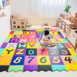 Baby Crawling Mat, Children's Crawling Mat, Baby Foam Floor Mat, Home Play Early Education Interlocking Mat, Fence Mat