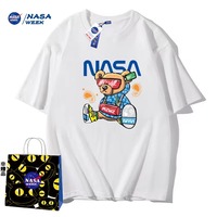 华夫格的面料NASA联名夏季新款卡通印花情侣有专卖店吗？