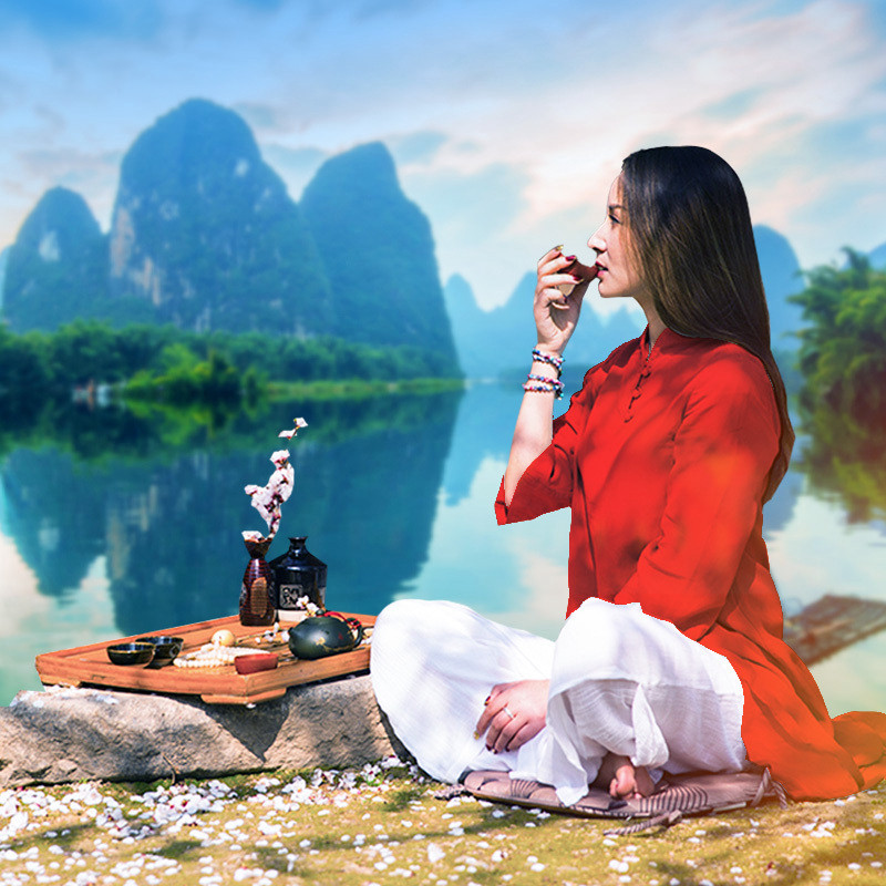 2人起一单一团 含高铁广西桂林旅游大漓江遇龙河漂流4天3晚跟团游