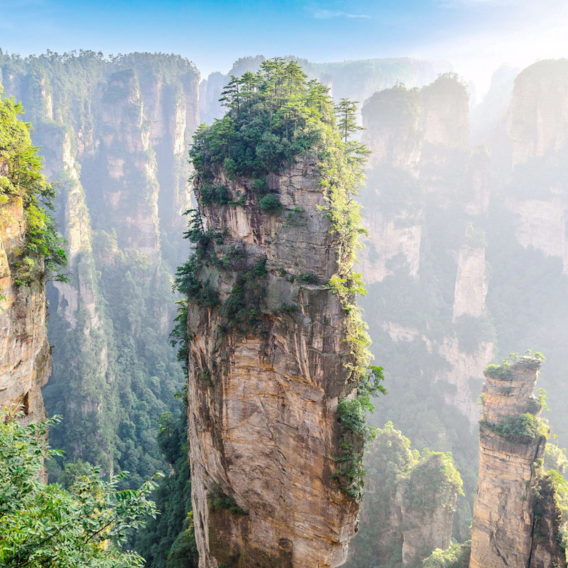 9人小团 含机票湖南张家界旅游天门山凤凰古城芙蓉镇6天5晚跟团游
