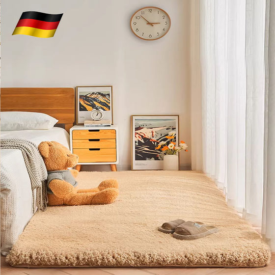 
Germany's new bedroom bedside carpet thickened plush tatami floor mat bay window mat living room room custom winter