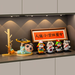 Crayon Shin-Chan Entryway Key Storage Ornament Home Living Room Desktop Soft Decoration Housewarming Gift