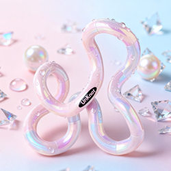 Official Genuine Tang Twist Toy Temperature-Changing Tango Stress-Relief Versatile Twist Toy Temperature-Sensitive Color-Changing Silent Toy 6