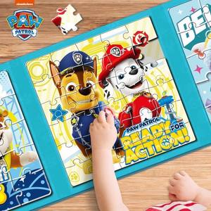 
Wangwang team magnetic puzzle 3 to 6 years old 5 children 4 early education magnetic patch ancient flat picture boy and girl puzzle toys