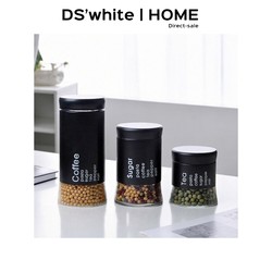 T4Kzi German Food Storage Jar Glass Bottle Medicinal Sealed Jar Moisture-Proof Dried Fruit Grains Tea Coffee Jar