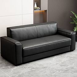 Office Sofa, Simple and Modern, Business Reception, Leisure Office, Minimalist Two+Three-Seater Sofa Set