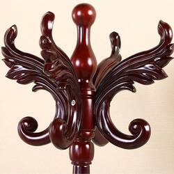 Solid Wood Coat Rack Floor-Standing for Bedroom, Home Use, Living Room, Multifunctional Bag Rack, Clothes Rack, European-Style Standing Clothes Rack