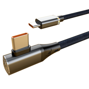 
Aishengzhe elbow 120W fast charging double-head Type-c data cable car 6A flash charging two-way ctoc mobile phone tablet two-end tpc charging cable suitable for Huawei Honor X40 Apple 15 Xiaomi