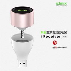 Idmix Ricevitore Bluetooth Per Auto Collegamento Cavo Audio Aux Conversione Audio Per Auto Modulo Musicale Wireless