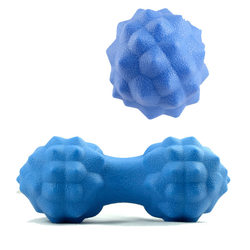 Hand-Held Massage Ball, Fascia Ball, Yoga Posture Master, Elastic Massage Ball, Plantar Fascia Fitness, Leg Muscle Relaxation