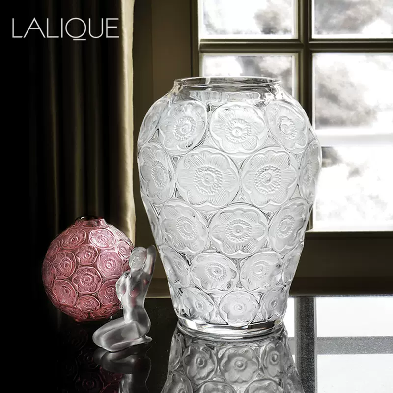法国莱俪Lalique 磅礴大地系列四通八达花瓶2025新品