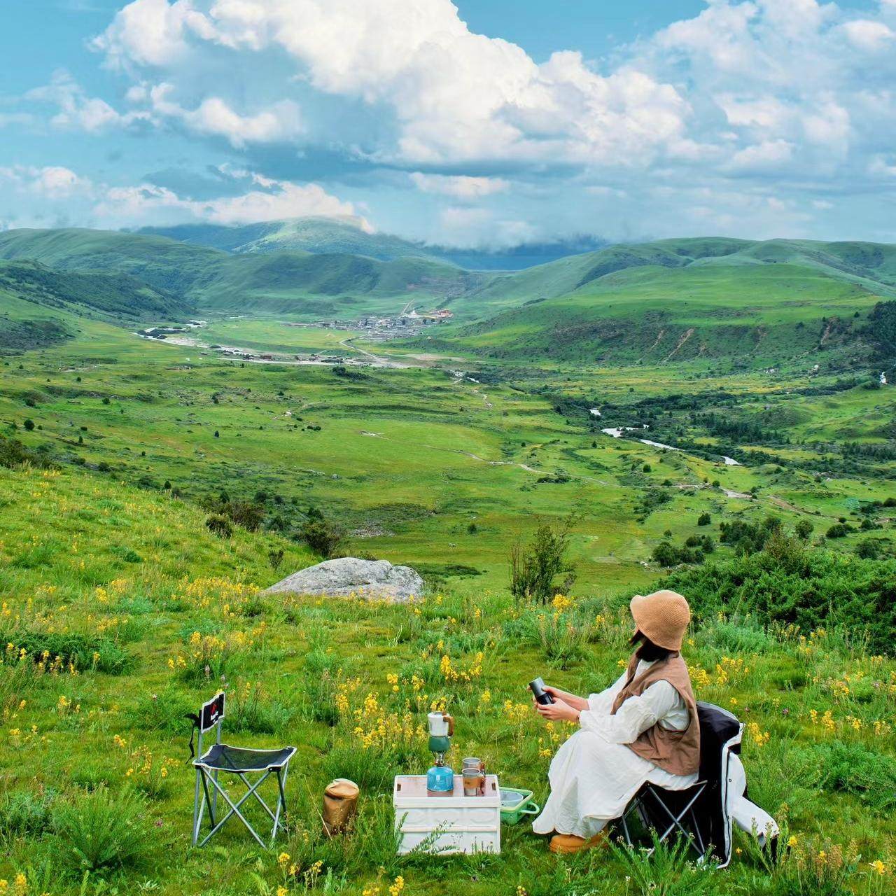 川西2-8人小团六日游稻城亚丁格聂南线措普沟鱼子西6天5晚跟团游