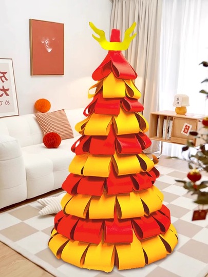 華栄 クリスマスツリー - 北欧スタイル段ボールツリー - 171-200cm