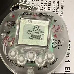 
Nostalgic black and white screen electronic pet machine 168 cute pet feeding elf animal game machine student decompression toy