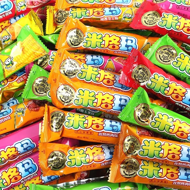 Xu Fuji Migma 600g sandwich rice roll brown rice roll energy stick bulk ...