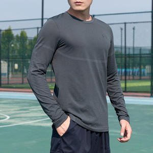 
UA Under Armour Quick Dry Long Sleeve T-shirt Spring and Summer Men's Knitted Fitness Sports Training Casual Pullover 1379282