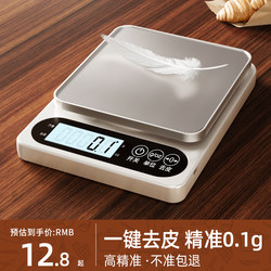 Small Electronic Scale, High-Precision Kitchen Scale, Baking Precision Scale, Household and Commercial Food Gram Scale