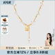 Wang Yuwen's same model Amber Lollipop pearl necklace women's petal baroque light luxury pendant sweater chain