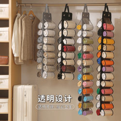 Chuxinmi - Yoga Clothing Storage Hanging Bag, Multi-Layer Clothes and Underwear Storage Bag for Home Use, Behind-The-Door Storage Bag