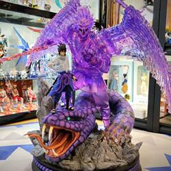 Naruto Trendy Figure Gk Susanoo Sasuke Uchiha Itachi Nine-Tails Naruto Ornament Boy Gift Set