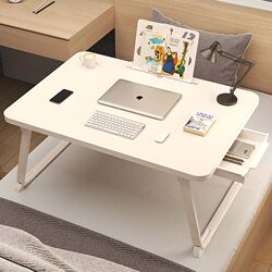 German Bed-Side Folding Table, Bay Window Folding Table, Student Bedside Dormitory Desk, Laptop Stand, Office Desk