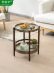 Bàn mạt chược bàn cà phê bàn ​​ghế sofa kiểu Trung Quốc mới bàn phụ cờ vua và phòng đánh bài giá để đồ bàn góc thẻ tách trà giá trà bàn trà mặt đá chân sắt 