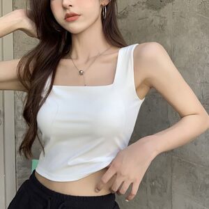 Small breasts gathered split swimsuit Female Water Paradise Putting on a belt chest pad swimwear bikini medium -length vest