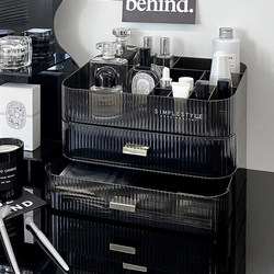 Japanese Cosmetics Storage Box, High-Looking Vanity Table, Dust-Proof Facial Mask, Lipstick, Desktop Skin Care Acrylic Storage Rack