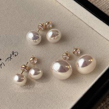Shi Jiazhuzhu earrings for women 2024 new popular style simple and high-end earrings light luxury
