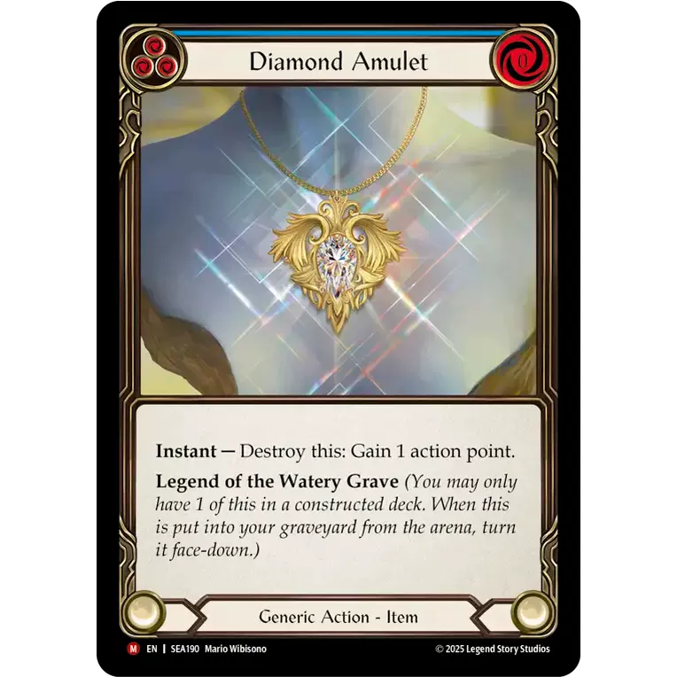 FAB ダイヤモンドのアミュレット/Diamond Amulet SEA日本語版 FAB ダイヤモンドのアミュレット/Diamond Amulet SEA日本語版