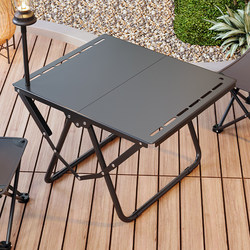 Camping Tables and Chairs, Outdoor Foldable Small Tables for Night Market Stalls, Portable Dining Tables, Camping Egg Roll Square Tables