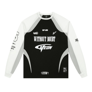 
Weidong long-sleeved Yuanji Shooting Suit T-shirt Men's Basketball Training Suit Sports Running Breathable Mesh Children and Teenagers V