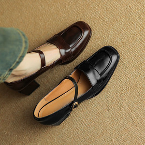 
Broken code special price .5cm thick heel patent leather Mary Jane shoes for women 9708