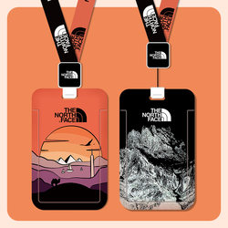 Card Holder for Access Control, Meal Card, Id Card, Bus Pass, Campus Student Badge, Name Tag, Keychain, Integrated Ins-Style Work Badge, Creative and Unique, Simple and Durable, Niche Trendy Brand, Anti-Loss, for Men