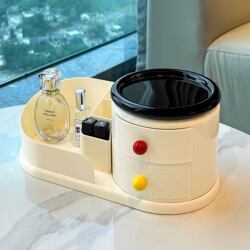 Japanese Imported Cosmetics Storage Box, High-End Dressing Table Lipstick and Eyebrow Pencil Organizer, Skincare Product Storage Rack