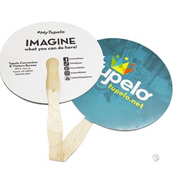 Customized Promotional Fans, Custom-Made Paper Fans with Wooden Handles, Creative Fans That Can Be Doodled On, Small Gifts with Custom Logo