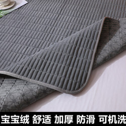 Baby Velvet Mattress Pad Soft Cushion Milk Coral Home Winter Blanket Thin Dormitory Single Student Bed Mattress Quilt