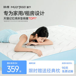 Memory Foam Mattress for Home Bedroom Tatami Mattress Single Thin Model for Rental Use Sponge Soft Pad
