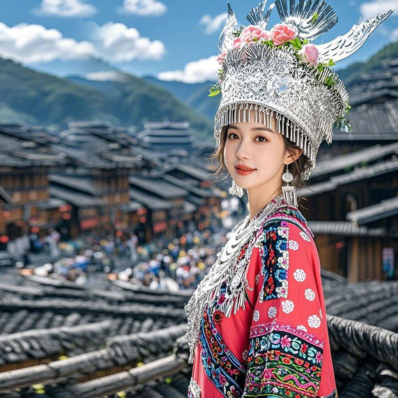 8人内小团贵州纯玩旅游4天3晚黄果树西江千户苗寨荔波小七孔天眼