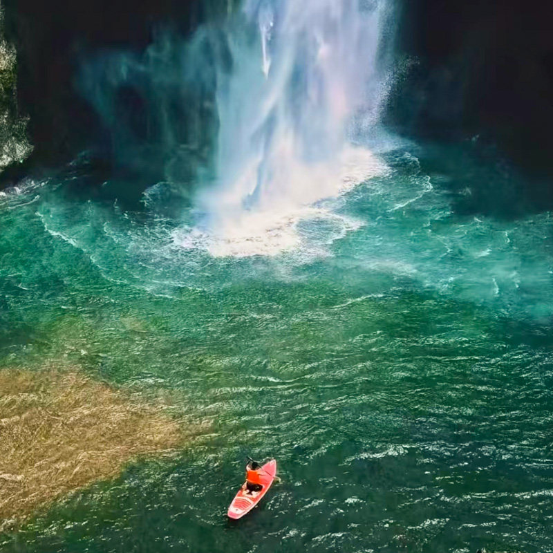 2-8人小团纯玩贵州旅游翁洞滩瀑布一日游贵阳出发上门接